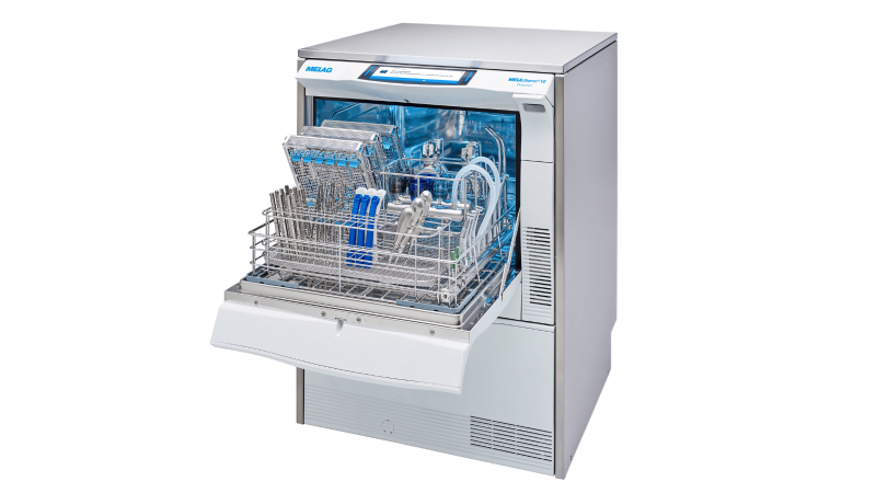 Laveur-désinfecteur MELAG MELAtherm 10 – Nettoyage automatisé et séchage en cabinet dentaire