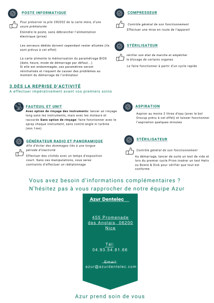 Entretenir matériaux dentaires 